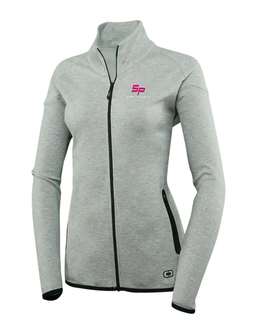 Steel Partners OGIO Aluminum Grey Womens Endurance Origin Jacket w/Steel Partners Logo
