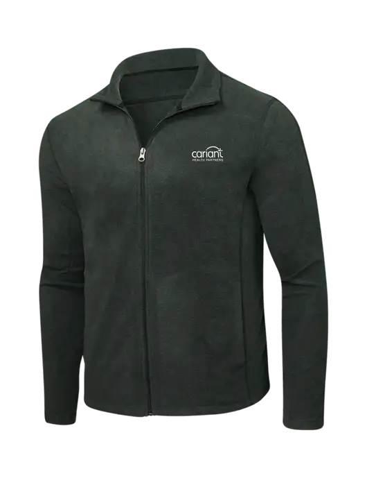 Cariant Charcoal Heather Microfleece Full-Zip Jacket w/Cariant Logo