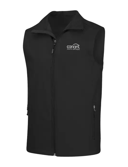 Cariant Black Core Soft Shell Vest w/Cariant Logo