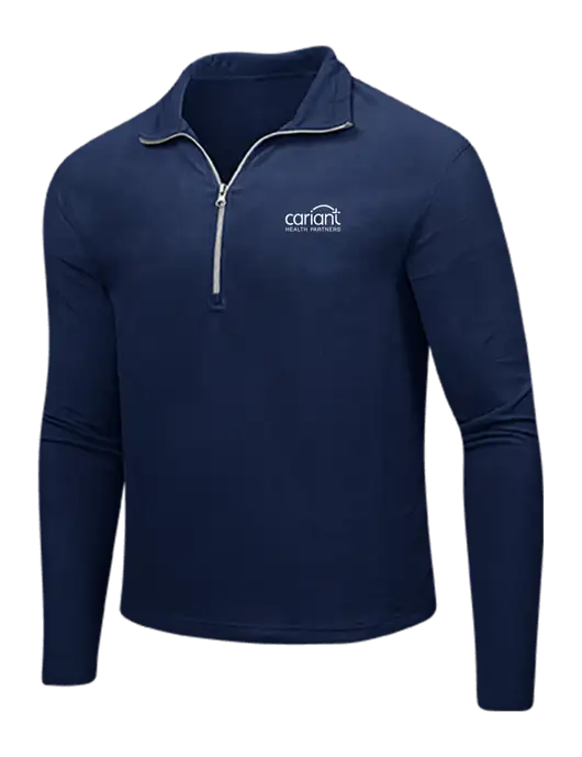 Cariant Navy Microfleece 1/2 Zip Pullover w/Cariant Logo
