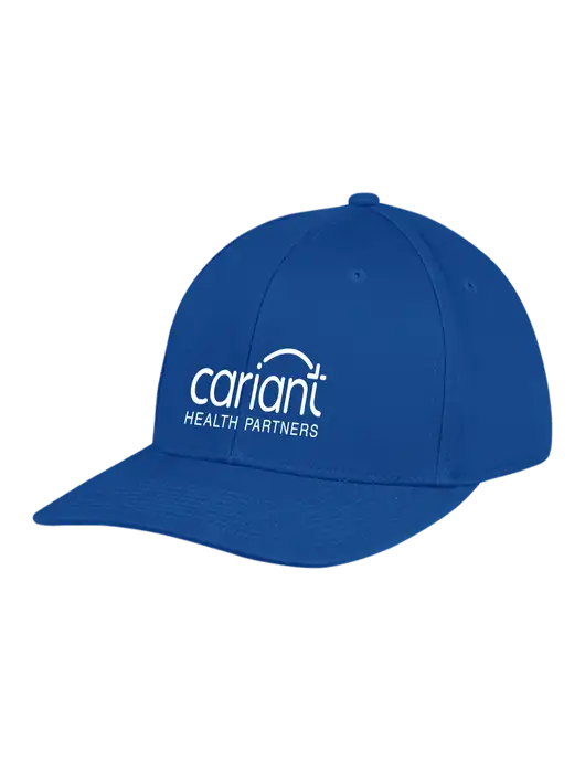 Cariant Premium Modern Structured Twill Royal Snapback Cap w/Cariant Logo