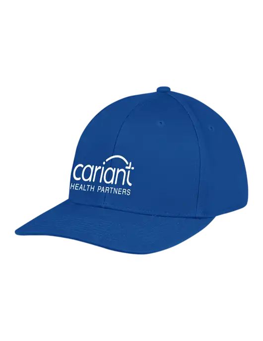 Cariant Premium Modern Structured Twill Royal Snapback Cap w/Cariant Logo