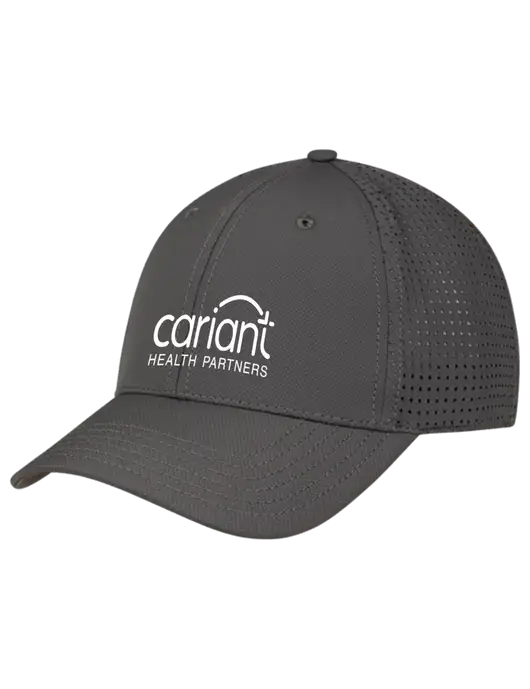 Cariant Charcoal Performance Stretchable Cap Hook & Loop w/Cariant Logo