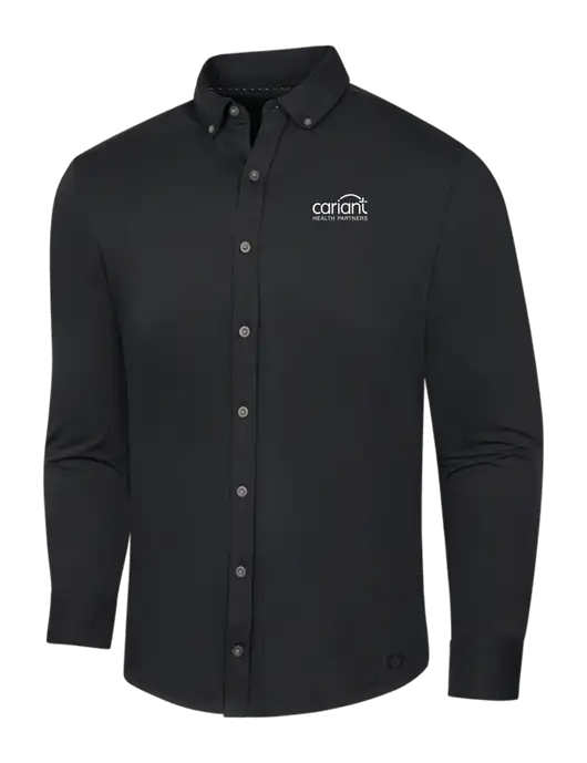 Cariant OGIO Blacktop Modern Code Stretch Button-Up Shirt w/Cariant Logo