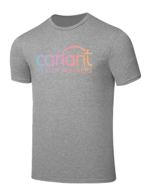 Cariant Seriously Soft Light Heather Grey T-Shirt w/Cariant Logo