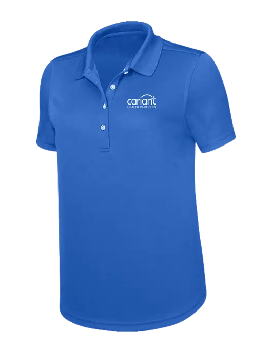 Cariant Callaway Womens Core Royal Performance Polo w/Cariant Logo