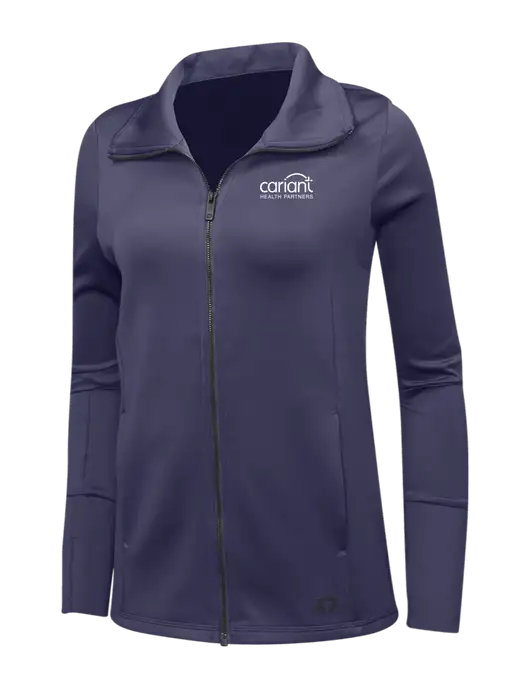 Cariant OGIO Navy Womens Endurance Modern Performance Full-Zip w/Cariant Logo