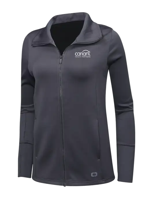 Cariant OGIO Dark Grey Womens Endurance Modern Performance Full-Zip w/Cariant Logo