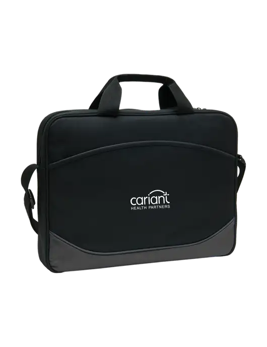 Cariant Slim & Lite Dark Charcoal Laptop Case w/Cariant Logo