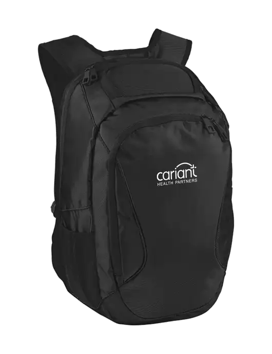 Cariant Stealth Black Laptop Backpack w/Cariant Logo