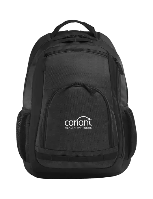 Cariant Xtreme Dark Grey/Black/Black Backpack w/Cariant Logo