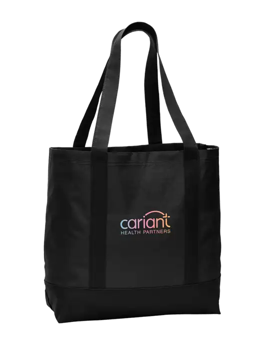 Cariant Carryall Black/Black Day Tote w/Cariant Logo