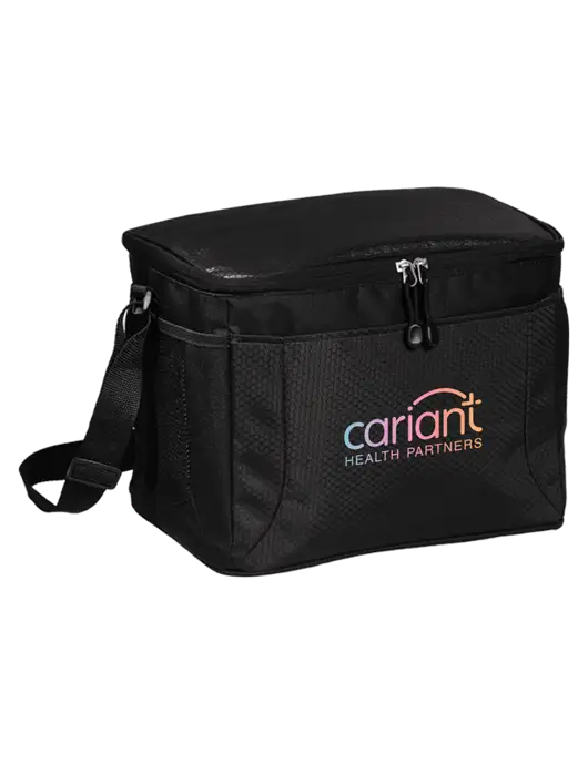 Cariant 12 Can Black/Black Cube Cooler  w/Cariant Logo