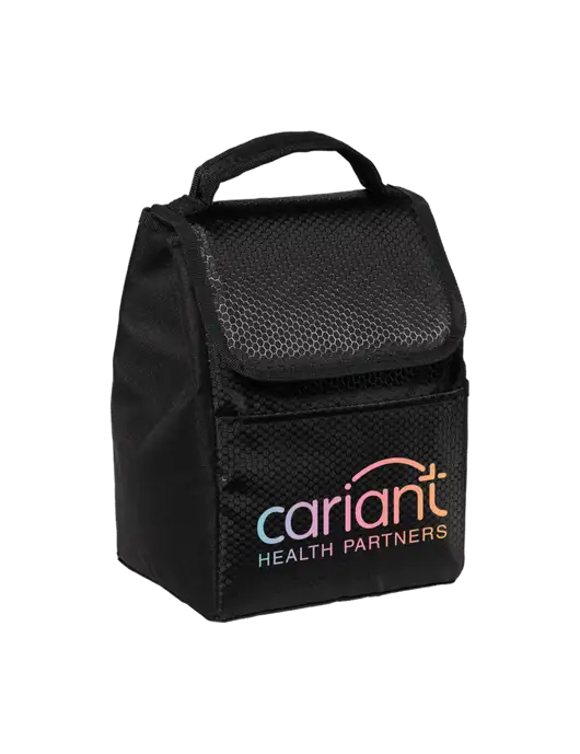 Cariant Lunch Bag Black Cooler w/Cariant Logo