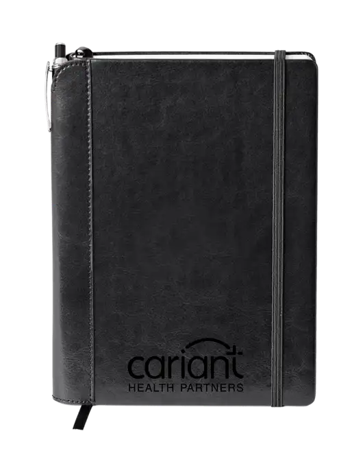 Cariant Fabrizio Black Journal 6.375 x 8.375 Combo w/Cariant Logo