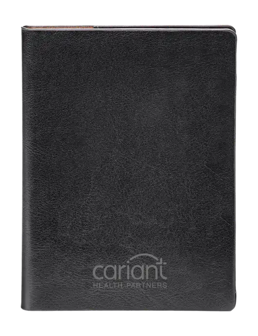 Cariant Fabrizio Black Rfid Passport Holder w/Cariant Logo