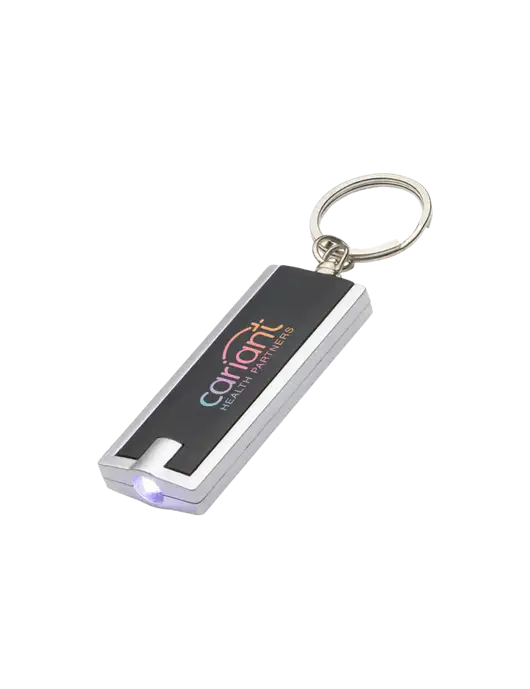 Cariant Simple Touch Black LED Key Chain w/Cariant Logo