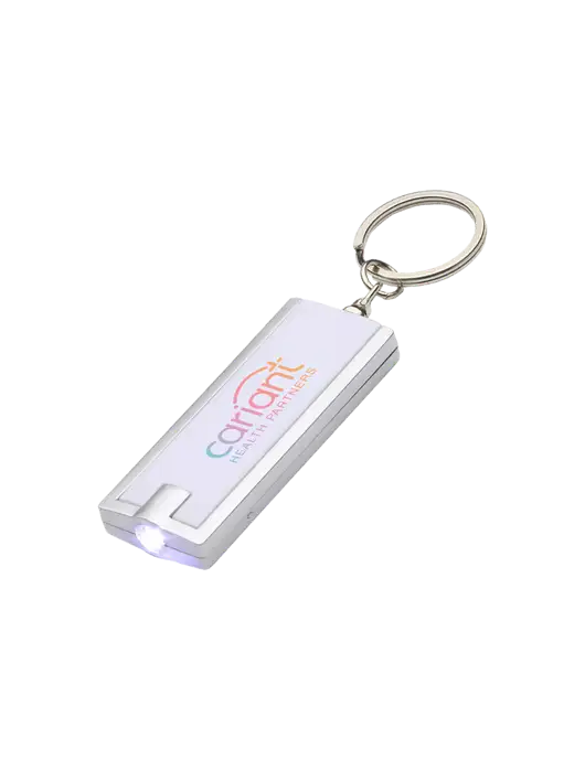 Cariant Simple Touch White LED Key Chain w/Cariant Logo