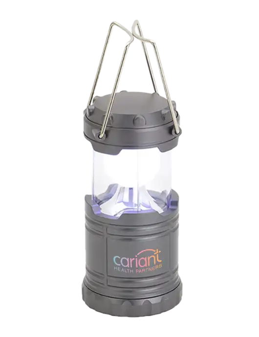 Cariant Gunmetal Mini Retro Lantern w/Cariant Logo