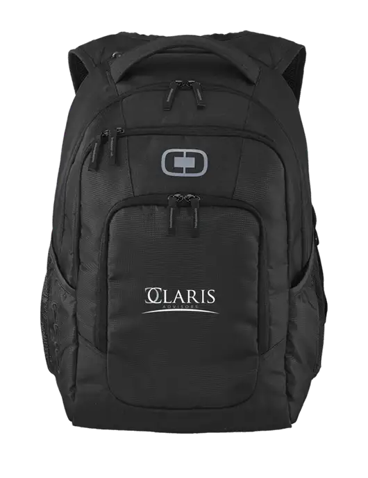 Anders CPA OGIO Black Logan Laptop Backpack
 w/Claris Logo