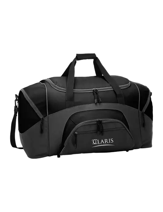 Anders CPA Momentum Black/Dark Charcoal Sport Duffel w/Claris Logo