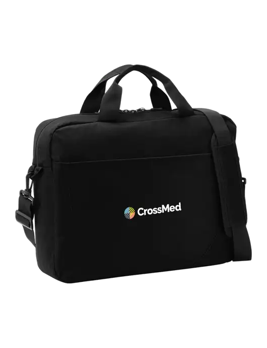 CrossMed Access Black Briefcase w/CrossMed Logo