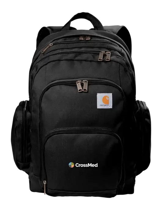 CrossMed Carhartt Black Foundry Series Pro Backpack
 w/CrossMed Logo