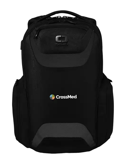 CrossMed OGIO Black Charcoal Connected Pack w/CrossMed Logo