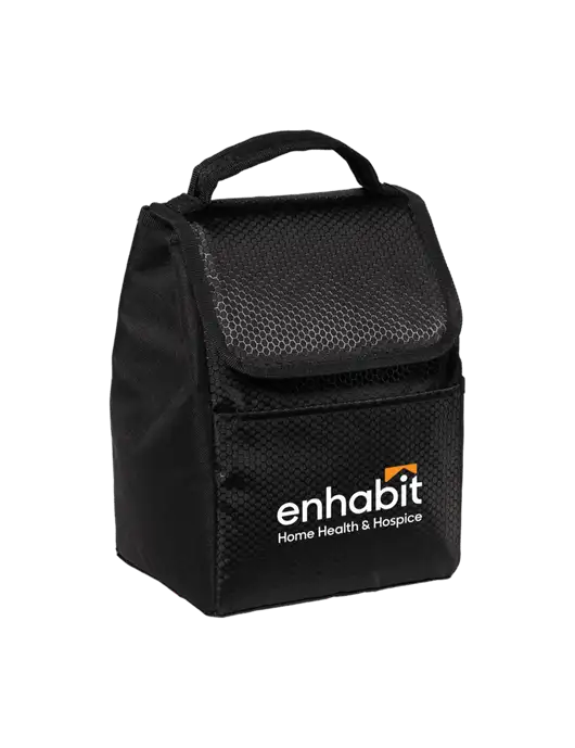 Enhabit Lunch Bag Black Cooler w/Enhabit Logo