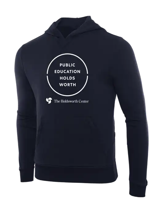 The Holdsworth Center Allmade Dark Navy Organic French Terry Pullover Hoodie w/Public Education Logo