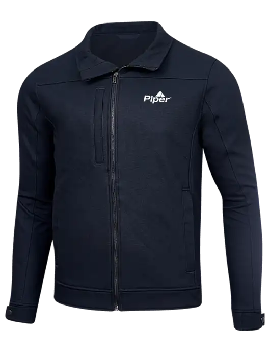 Piper Cornerstone Navy Duck Bonded Soft Shell Jacket w/Piper Logo