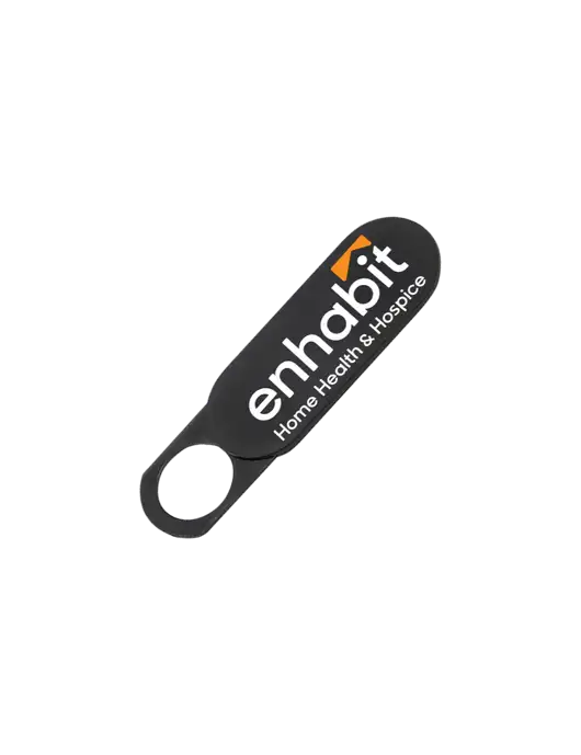 Enhabit Black Web Cam Cover w/Enhabit Logo