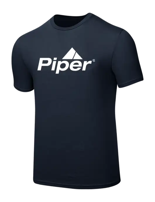 Piper Seriously Soft Navy T-Shirt w/Piper Logo