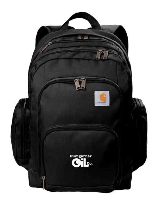 Bumgarner  Carhartt Black Foundry Series Pro Backpack
 w/Bumgarner Oil Logo