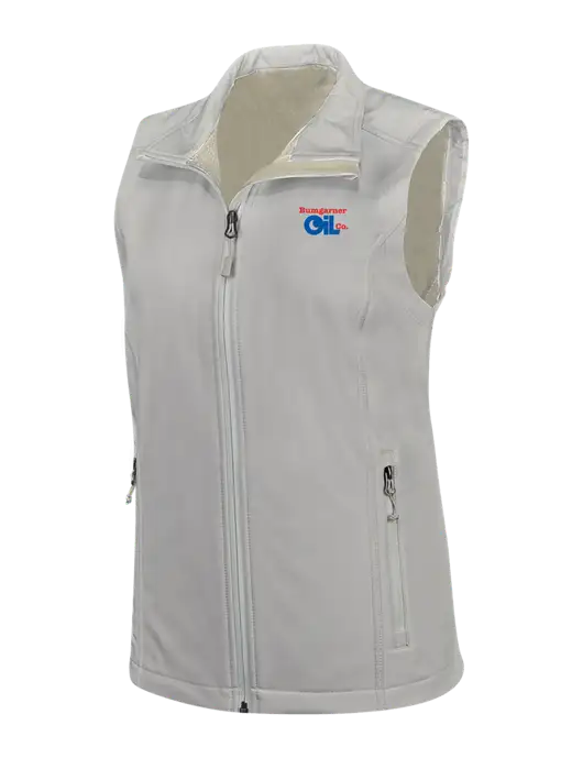 Bumgarner  Marshmellow Womens Core Soft Shell Vest w/Bumgarner Oil Logo