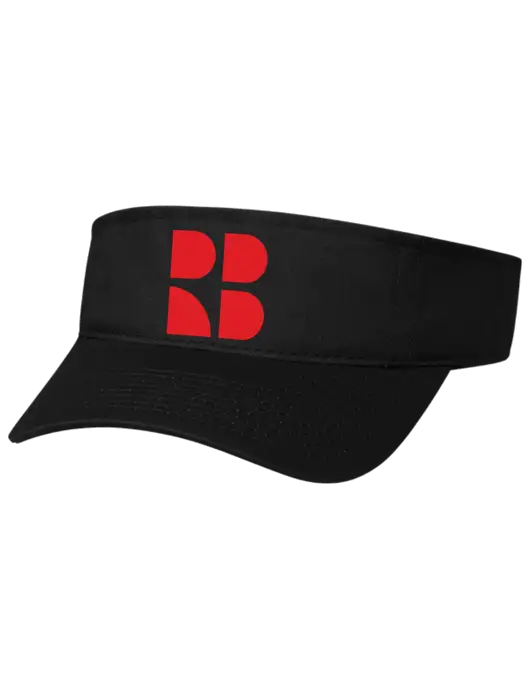 Rectenwald Brothers Black Cap Visor w/RB Logo