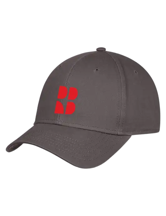 Rectenwald Brothers Charcoal Structured Cap Hook & Loop w/RB Logo