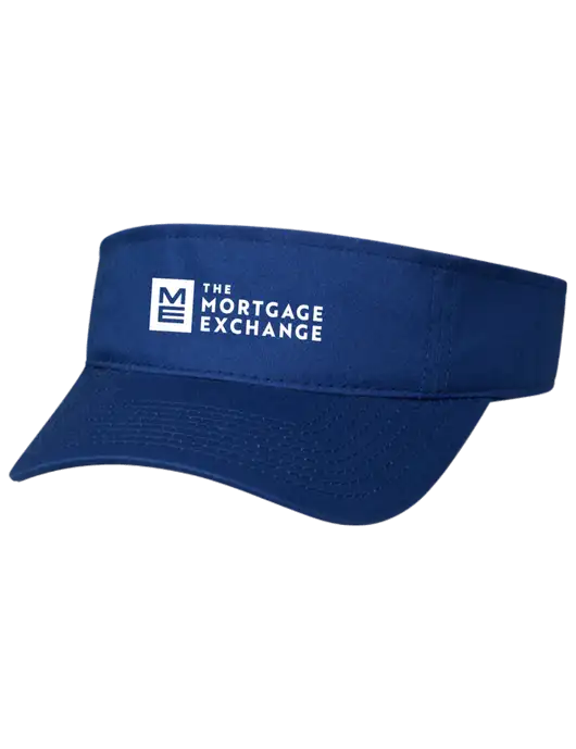The Mortgage Exchange Royal Cap Visor w/Mortgage Exchange Logo