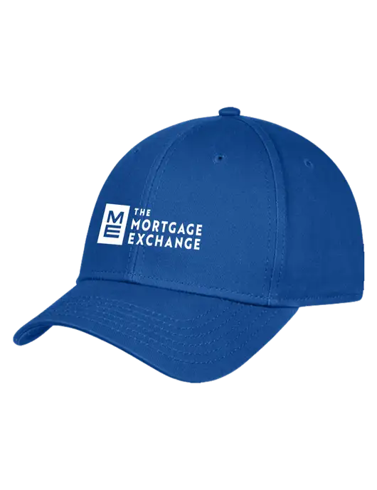 The Mortgage Exchange Royal Structured Cap Hook & Loop w/Mortgage Exchange Logo