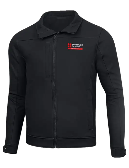 Rectenwald Brothers Cornerstone Charcoal Duck Bonded Soft Shell Jacket w/Millwork Division