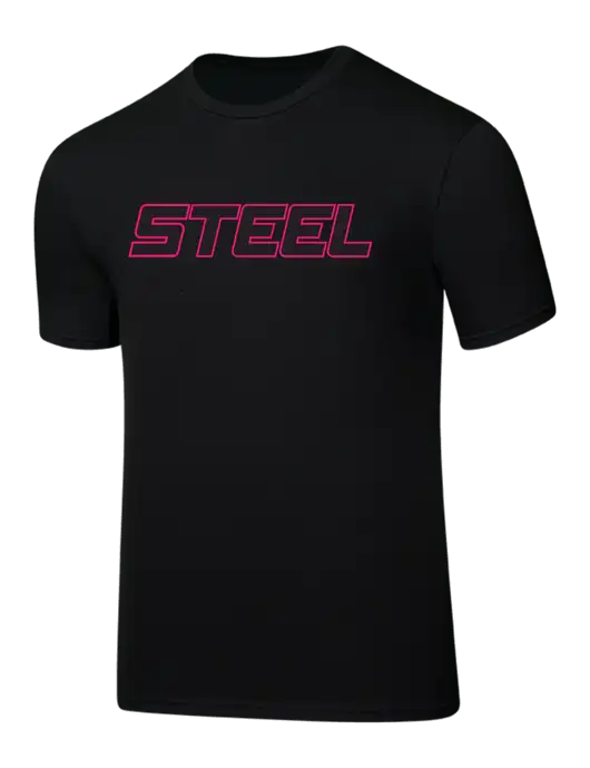 Steel Partners Seriously Soft Black T-Shirt w/Steel Partners Logo