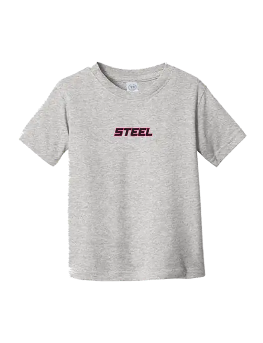 Steel Partners Rabbit Skins Heather Toddler Fine Jersey Tee w/Steel Partners Logo