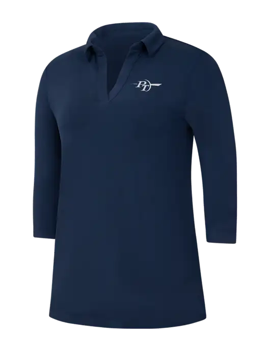PT Coupling Navy Womens Luxe Knit Tunic w/PT Coupling Logo