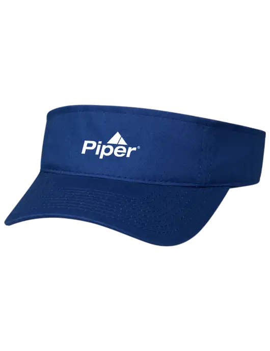 Piper Royal Cap Visor w/Piper Logo
