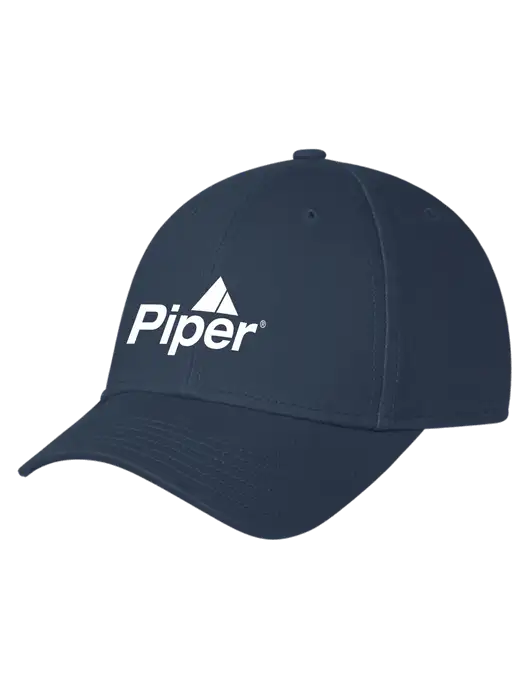 Piper Navy Structured Cap Hook & Loop w/Piper Logo