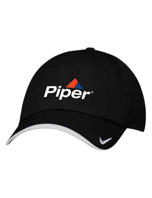 Piper Nike Black Dri-FIT Legacy Cap w/Piper Logo