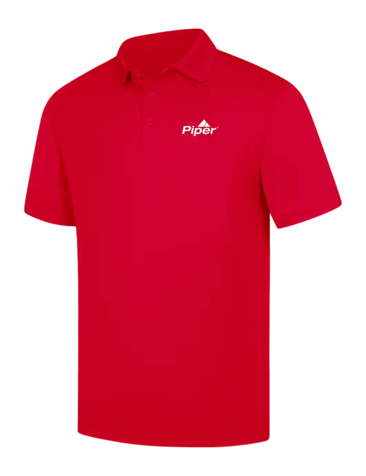 Piper Red PosiCharge Competitor Polo w/Piper Logo