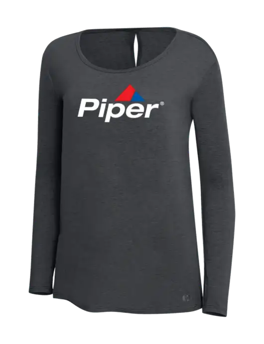 Piper OGIO Diesel Grey Womens Luuma Long Sleeve Tunic w/Piper Logo