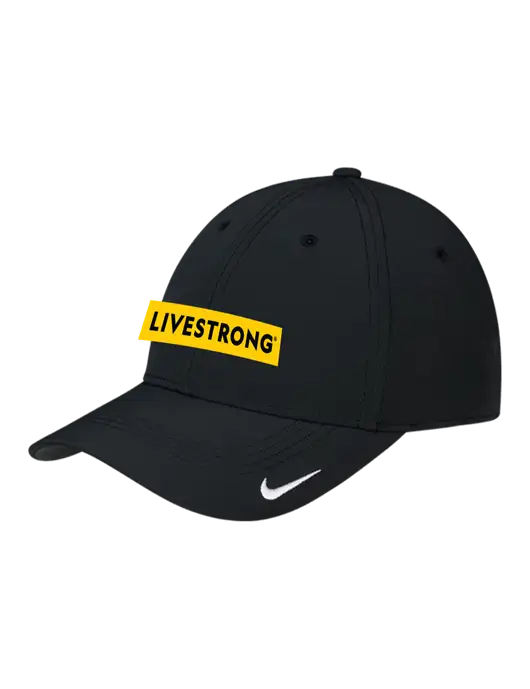 Livestrong Nike Black Dri-FIT Legacy Cap w/LIVESTRONG Logo