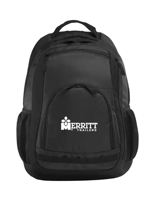 Merritt Trailers Xtreme Dark Grey/Black/Black Backpack w/Merritt Trailers Logo
